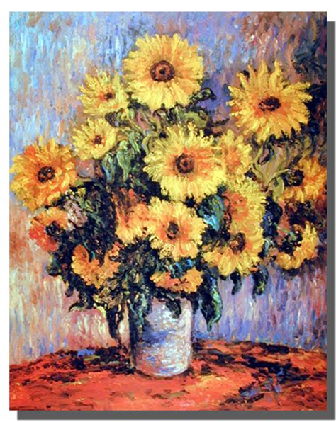 Claude Monet Sunflowers Poster | Art Posters