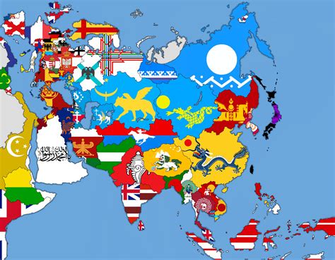 Afro Eurasia Blank Map