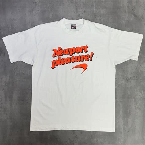 80s usa製 Newport pleasure タバコ tシャツ - メルカリ