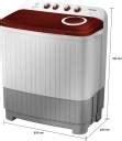 Samsung 7 kg Semi Automatic Top Load Washing Machine Red, White, Grey ...