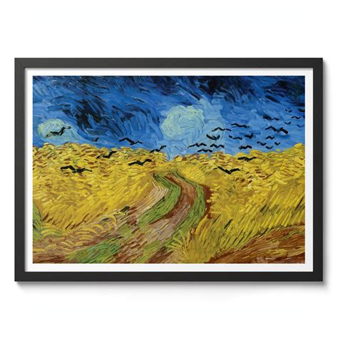 Wheatfield with Crows - Vincent van Gogh | Art | Framed Prints ...