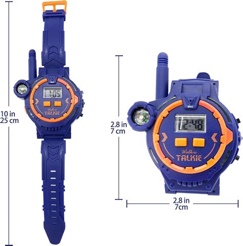 Rechargeable Walkie Talkie Watch for Kids, Two-Way Radio Walky Talky ...