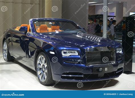 Rolls-Royce Dawn Convertible Supercar Editorial Stock Image - Image of power, speed: 80964809
