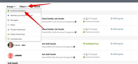 Image result for AncestryDNA Using Grouping
