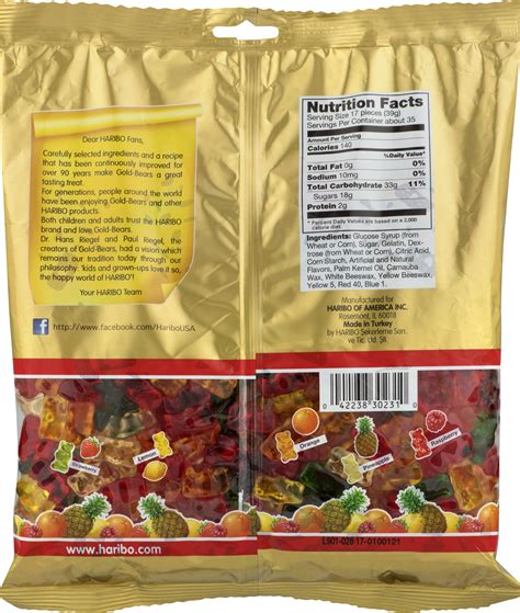 Gummy Bear Ingredient Label at Ashley Jones blog