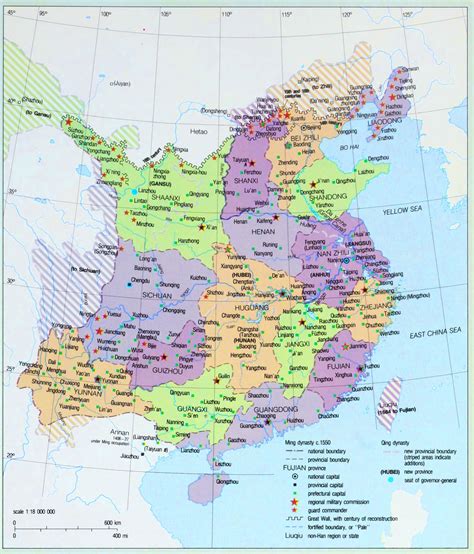 Detailed Map of the Ming Dynasty by WogofJog on DeviantArt