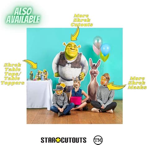 Star Cutouts SC917 Shrek – Small Cardboard Cutout India | Ubuy