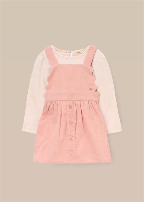 Angel & Rocket Baby Girls Printed Pink Clothing Set
