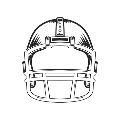 How To Draw A Football Helmet