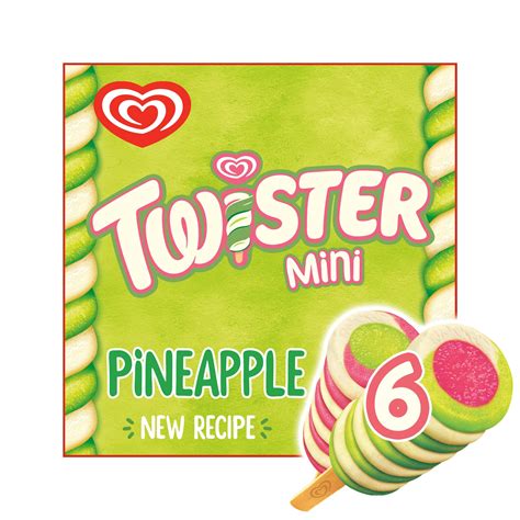 Heartbrand Twister Ice Lolly Mini 6 x 50 ml | Ice Cream Cones, Sticks ...