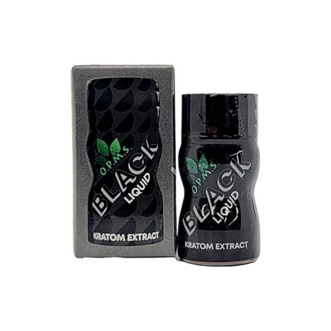 Buy OPMS | Liquid Kratom Extract Black Shot 8 mL at BudsKratom.com