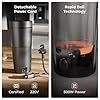 XECH Electric Kettle 700ml | Mini Travel Kettles with Rapid Boil, Cool ...