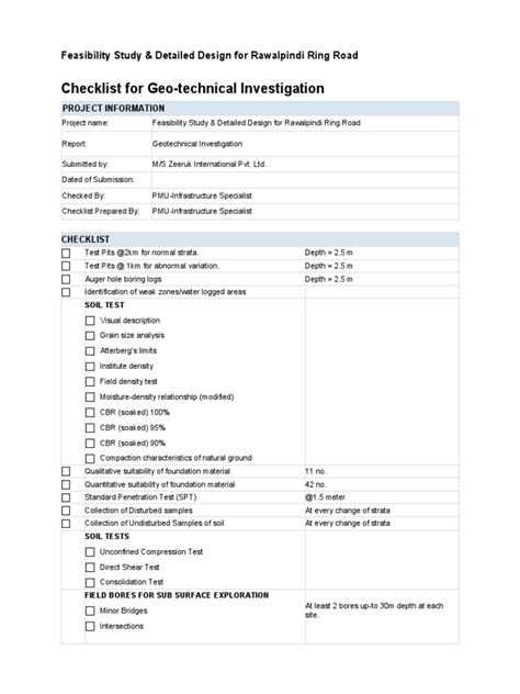 Land Development Feasibility Study Checklist 的图像结果