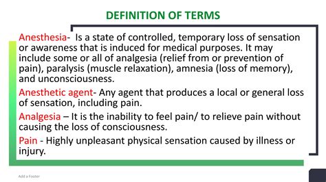 Pharmacology of anesthesia | PPTX