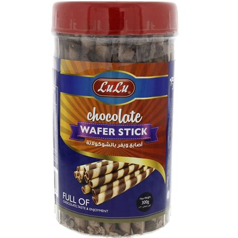LuLu Chocolate Wafer Stick 300 g Online at Best Price | Lulu KSA