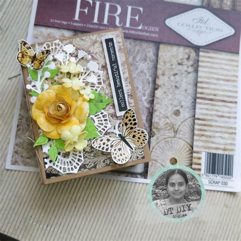 Image result for How to Make a 5X5 Scrapbook Mini Album Tutorial