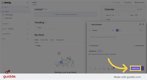 +Click Up Task Tutorial 的图像结果