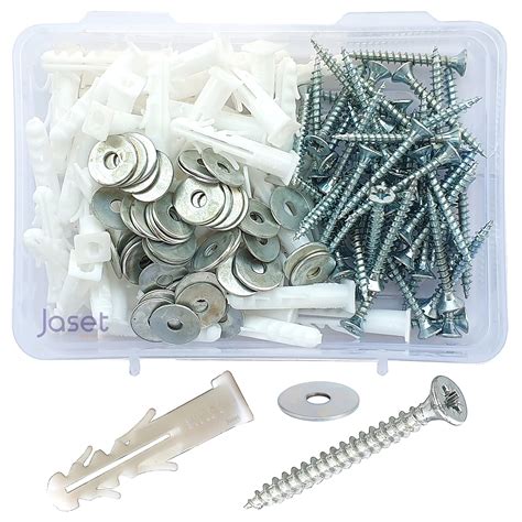 Jaset Innovations Assorted Set of Wall Rawl Plugs/Gitti (35mm Length ...
