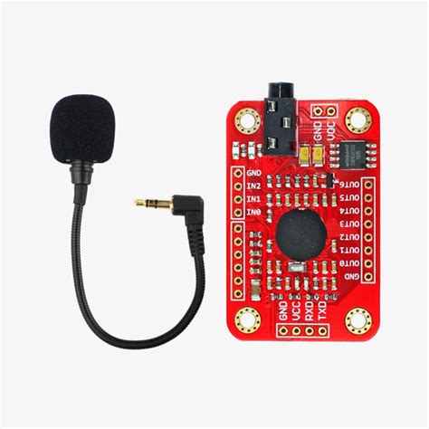 Voice/Speech Recognition Module V3 with Microphone compatible with Ard ...