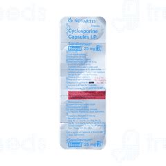 Sandimmun Neoral 25 MG Tablet | Order Sandimmun Neoral 25 MG Tablet 5 ...