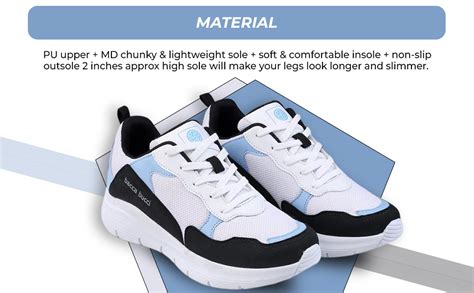 Buy Bacca Bucci® Wave Women Chunky Sneakers | Casual Fashion Shoes with ...