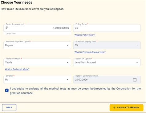 LIC Term Plan Calculator: Check Premiums Online