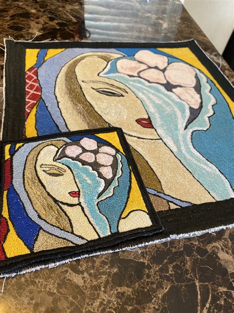 Embroidered album cover of Derek and the Dominos - Layla and Other ...