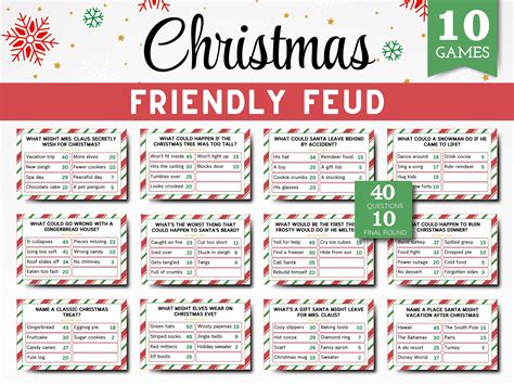 Christmas feud games christmas family feud games christmas party games ...