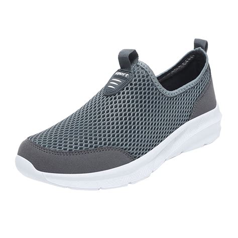 Sopiago Mens Walking Flex Hands Free Slip ins Athletic Slip on Casual ...