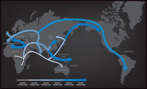 Map of Human Migration 的图像结果