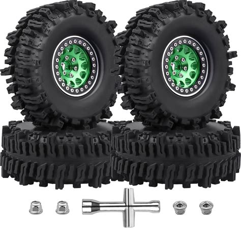 Amazon.com: HobbyPark Soft Rubber 1/10 RC Crawler 1.9 Mud Slingers Tires 4.7inch 120mm and 1.9 ...