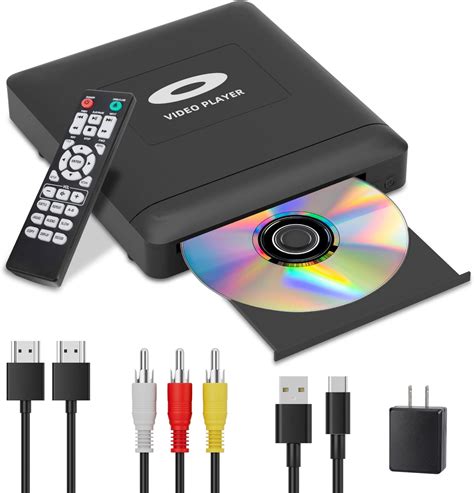 Mini HD DVD Player with Hdmi, Multi Region DVD Player for Smart TV ...