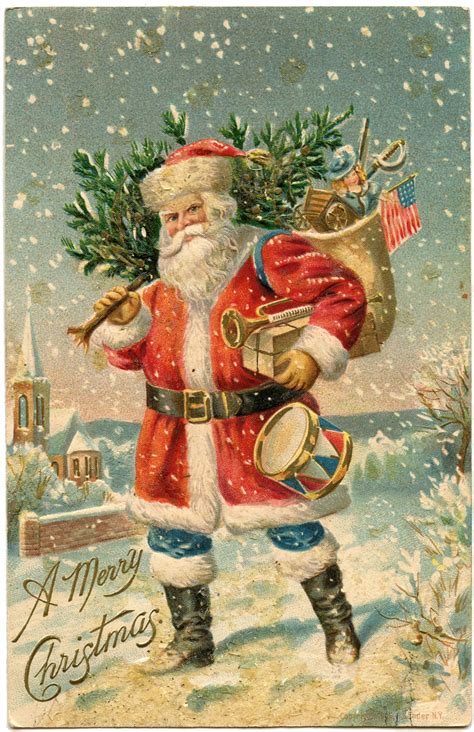 Printable Vintage Images Free Download Vintage Christmas | Rossy Printable