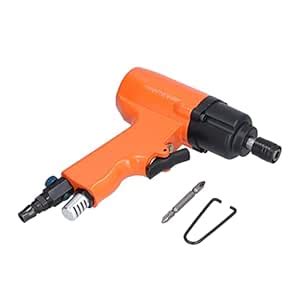Pneumatic Screw Gun, Anti Slip Adjustable Industrial 8000 RPM Steel 1/4 ...