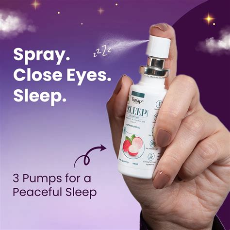 YuSleep – Melatonin Sleep Fast Spray - YuGap Wellness