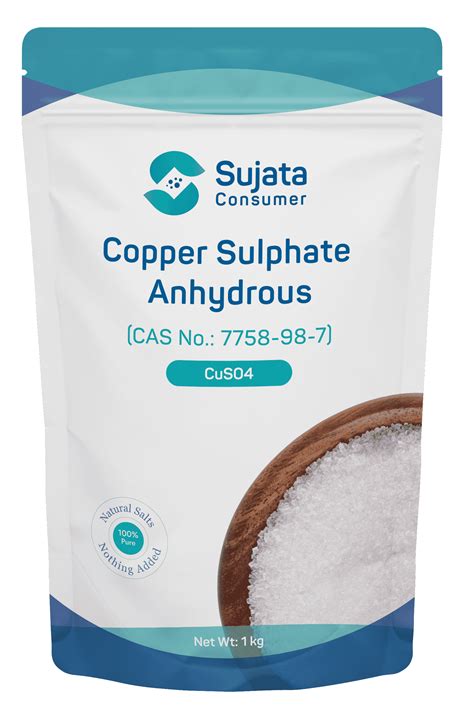 Copper Sulphate Anhydrous - Sujata Consumer