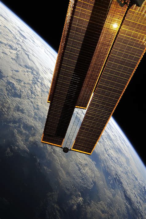 ISS Solar Panel Model 的图像结果