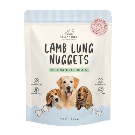 Natural Treats - Lamb Lung Nuggets – Pawpourri