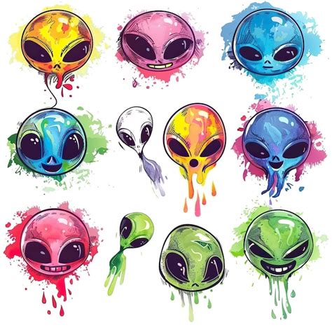 Image result for Alien Faces EYFS