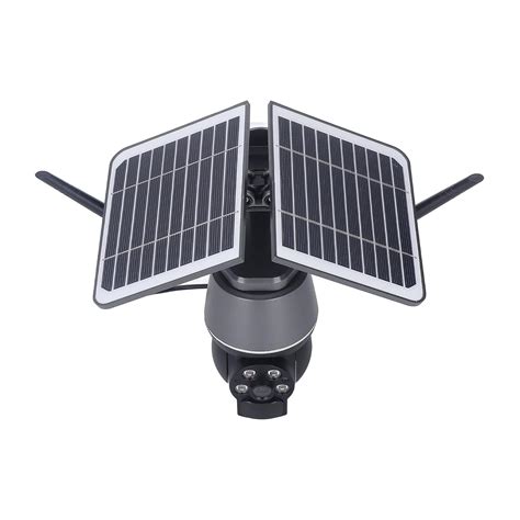 Buy Wedinard Rendon Outdoor Solar Security Camera, 360 Degree Color ...