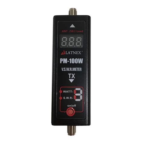 Buy Power SWR Meter Digital VHF UHF Power SWR Meter and Frequency ...