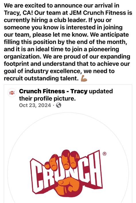 🚨 IT’S CRUNCH TIME IN TRACY, CA!!🚨 Growth mode, let’s go! | Amber M.