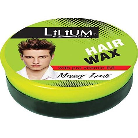 Buy Lilium Herbal Messy Look Hair Wax; 85 g Online at Low Prices in ...