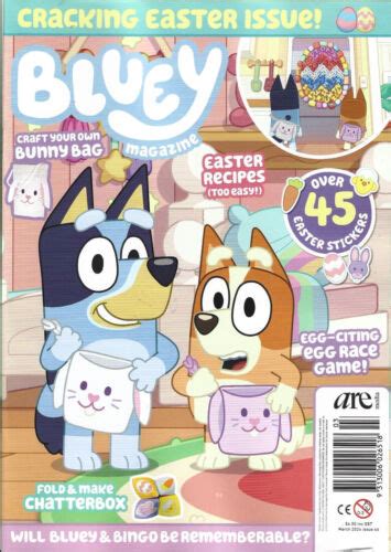 Bluey Magazine May 2022 Issue with 70 Super Stickers India | Ubuy