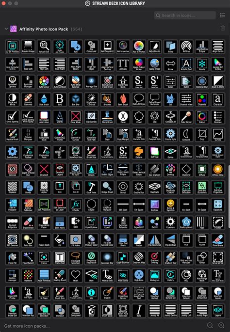 Image result for Affinity Photo Program Icons Shideshow
