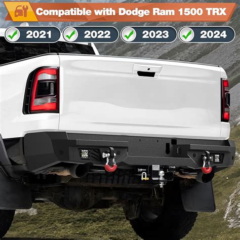 Longsun for 2021-2024 Ram 1500 TRX Bumpers, Steel Front & India | Ubuy