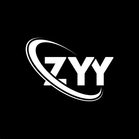 logotipo de zyy. letra zyy. diseño del logotipo de la letra zyy ...