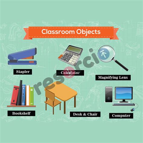 Classroom Objects 的图像结果