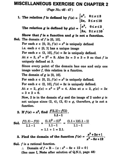 Image result for Class 11 Relations and Functions Importa