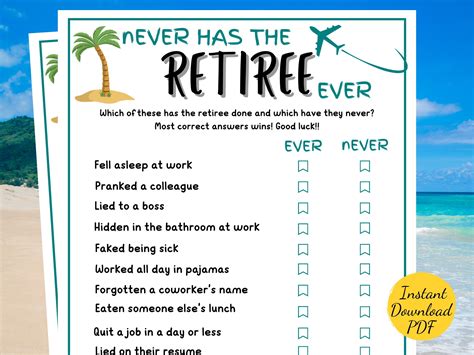 Name that job picture clues game printable work party game printable ...